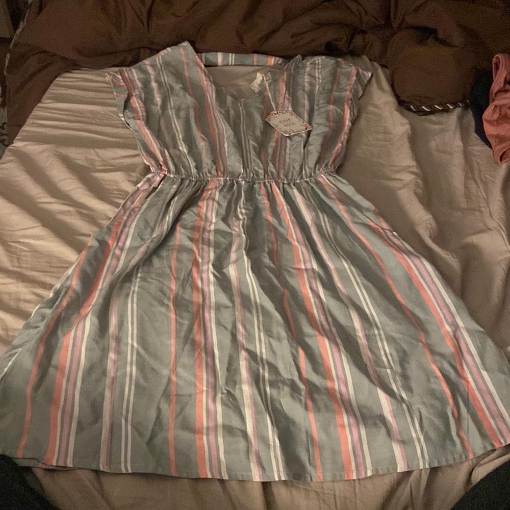 Pink Rose Dress